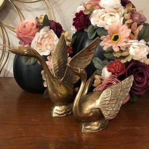 Mid Century Modern set of Brass Figurines